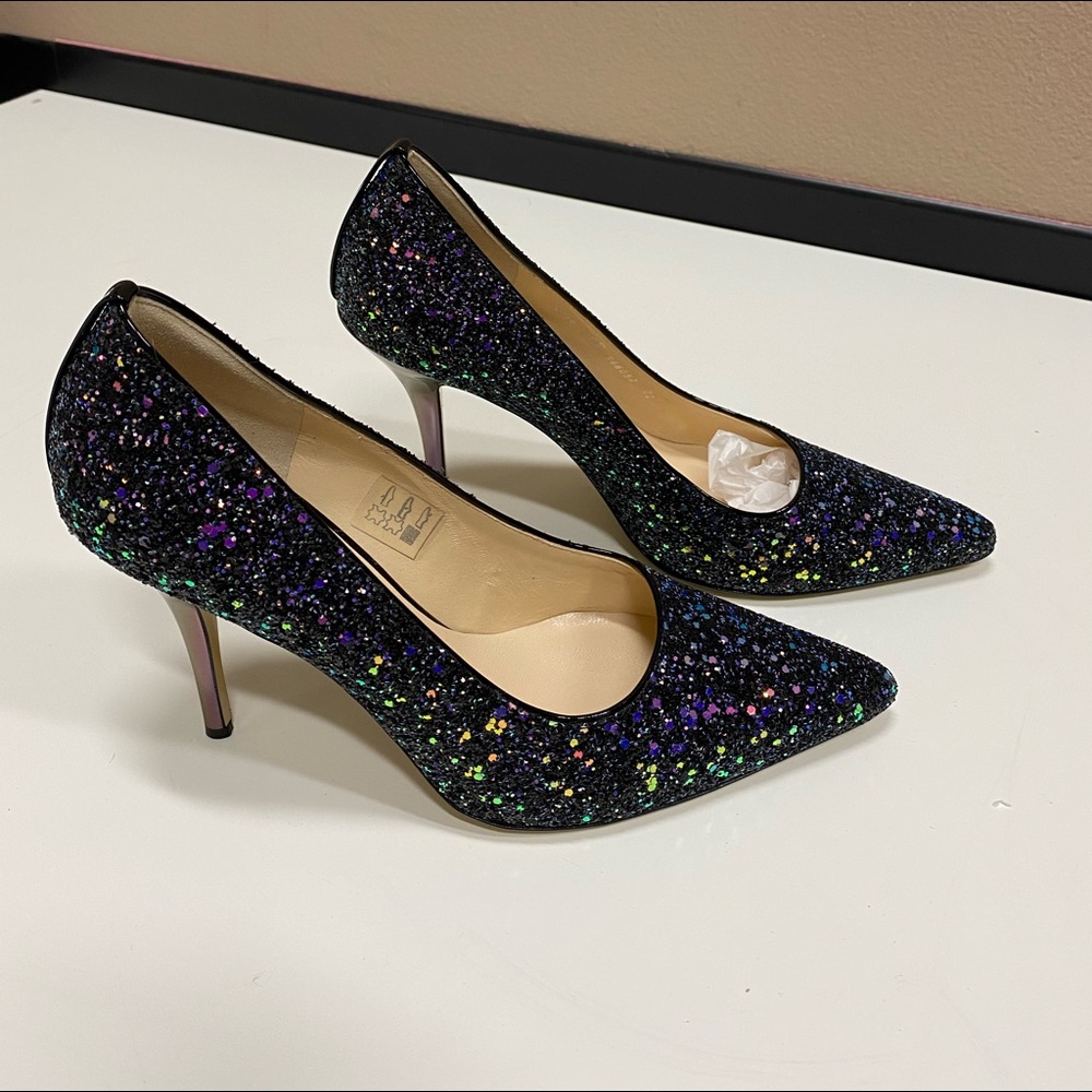 HUGL leather glitter from Prague size 9.5 new